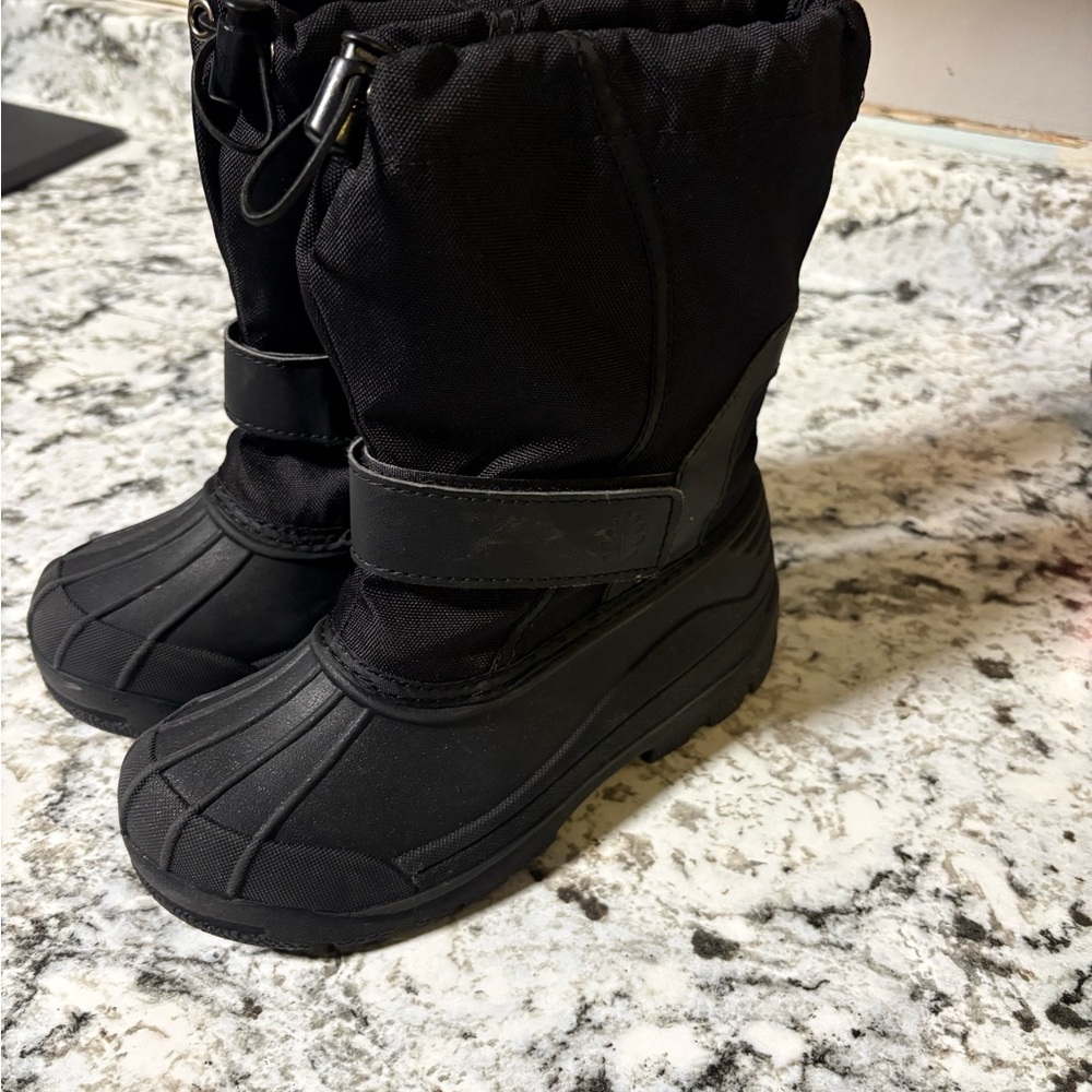 OAK Black Kids Snow Boots